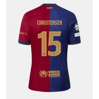 Fotballdrakt Herre Barcelona Andreas Christensen #15 Hjemmedrakt 2024-25 Kortermet